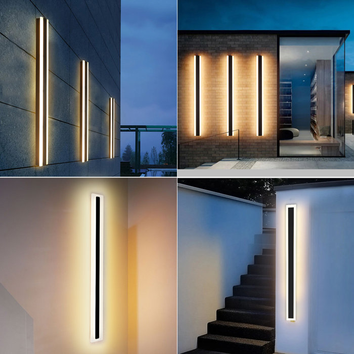 Wrought Studio Cheyna Aluminum LED Wall Light Wayfair